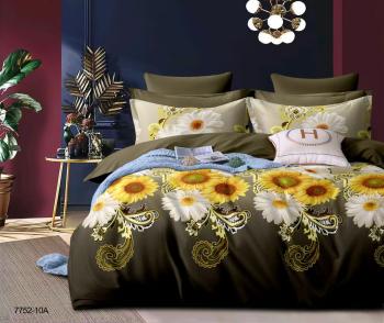 Постельное белье из микросатина &quot;Микросатин&quot; 1,5 сп. (диз.: 7752-10А) КМС-15