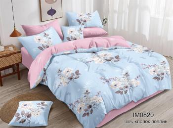 Постельное белье из поплина "Наслаждение" 3Д 1,5 (диз.: IM0820) КНПN