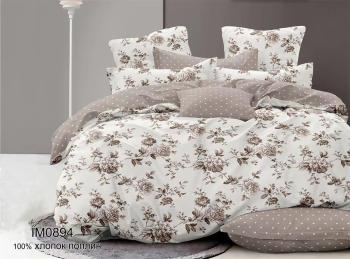 Постельное белье из поплина "Наслаждение" 3Д Семейный (диз.: IM0894) КНПСДсев