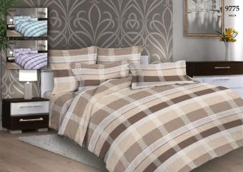 Постельное белье из бязи 145 г/м2 &quot;Душевный&quot; 1,5 сп. (диз.: 9775-4 Орнамент) 