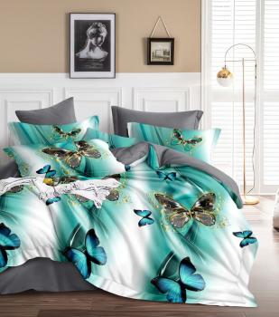 Постельное белье из поплина &quot;Наслаждение&quot; 3Д Семейный (диз.: 6956) КНПСДсев