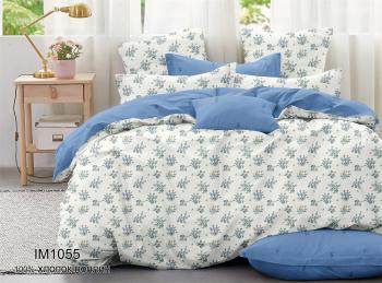 Постельное белье из поплина &quot;Наслаждение&quot; 3Д Евро 220*240 (диз.: IM1055) КНПЕД