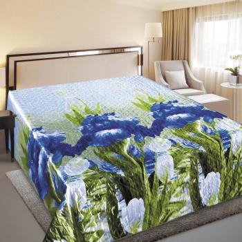 Покрывало РТ  "Шелк" ультрастеп пэ 180*220 (диз.: 7781 Пробуждение) ПШ