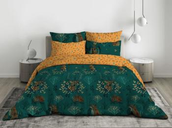 Постельное белье из бязи 125 г/м2 "Наслаждение" 2,0 сп. (диз.: 70994-1 Дивный лес) КНБ