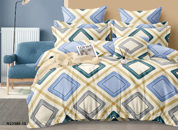 Постельное белье из микросатина "Микросатин" 1,5 сп. (диз.: N23398-10) КМС-15