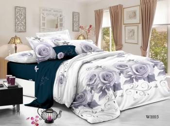 Постельное белье из сатина "Вивальди Коллекшн" 200*220 (диз.: wh 03) КСВЕ