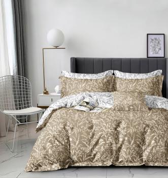 Постельное белье из поплина &quot;Наслаждение&quot; 3Д Евро 220*240 (диз.: 6589) КНПЕД