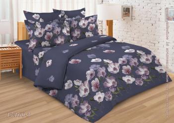 Постельное белье из бязи 145 г/м2 "Душевный" 2,0 сп. (диз.: Анемоны) 