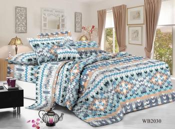 Постельное белье из поплина "Конфесса" 1,5 сп. (диз.: WB2030) 