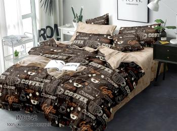 Постельное белье из поплина "Наслаждение" 3Д 2,0 (диз.: IM0642) КНПДсев