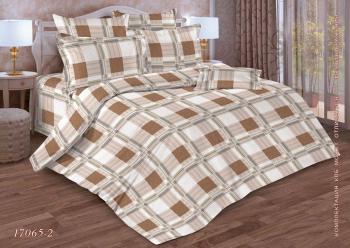 Постельное белье из бязи 145 г/м2 "Душевный" Евро (диз.: 17065-2) 