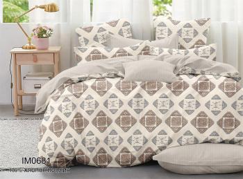 Постельное белье из поплина "Наслаждение" 3Д 2,0 (диз.: IM0681) КНПДсев