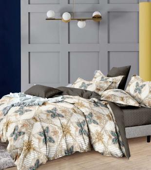 Постельное белье из микросатина "Микросатин" 200*220 (диз.: FS4563-11) КМС-20