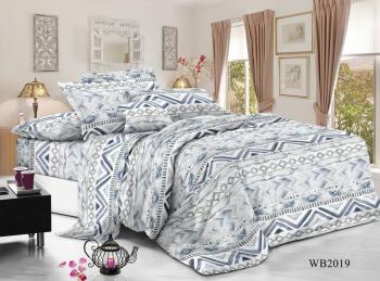 Постельное белье из поплина "Конфесса" 2,0 сп. (диз.: WB2019) 