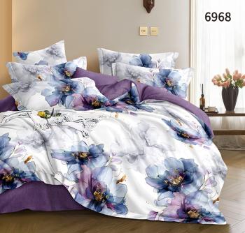 Постельное белье из поплина &quot;Наслаждение&quot; 3Д Семейный (диз.: 6968) КНПСДсев