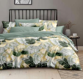 Постельное белье из сатина "Стелла" (пакет ПВХ) 1,5 сп. (диз.: 2701) КСВС