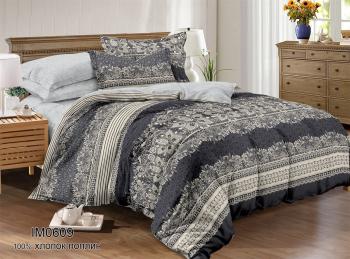 Постельное белье из поплина "Наслаждение" 3Д 1,5 (диз.: IM0609) КНПN