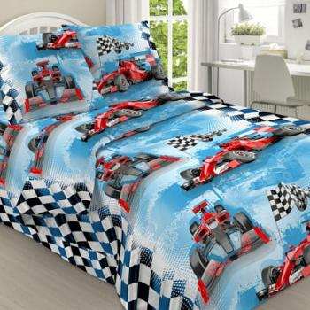 Постельное белье из поплина &quot;Сказочная страна&quot; 110*140 (диз.: 1917) КП