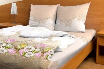 Постельное белье из бязи 125 г/м2 "Наслаждение" Евро (диз.: 5697-2) КНБЕ