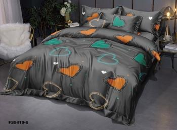 Постельное белье из микросатина "Микросатин" семейный (диз.: FS5410-6) КМС-С