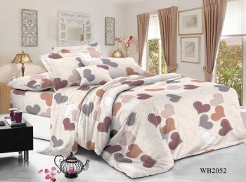 Постельное белье из поплина "Конфесса" 1,5 сп. (диз.: WB2052) 