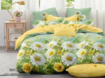 Постельное белье из поплина &quot;Наслаждение&quot; 3Д Евро 220*240 (диз.: IM1062) КНПЕД