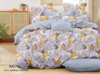 Постельное белье из поплина "Наслаждение" 3Д Семейный (диз.: IM0760) КНПСДсев