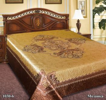 Покрывало  &quot;Шелк&quot; РТ ультрастеп спанбонд 200*220 (диз.: 1030-6 Мозайка) ПШ-200*220