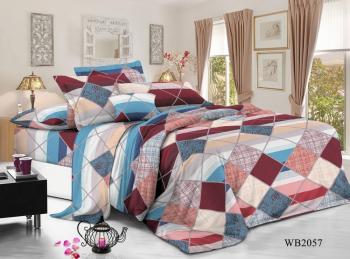 Постельное белье из поплина "Конфесса" 200*220 (диз.: WB2057) 