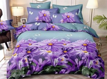 Постельное белье из поплина "Наслаждение" 3Д Семейный (диз.: IM0821) КНПСДсев