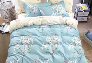 Постельное белье из поплина "Наслаждение" 3Д 2,0 (диз.: 1719) КНПДсев