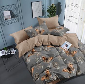 Постельное белье из поплина "Конфесса" 200*220 (диз.: 1472) 