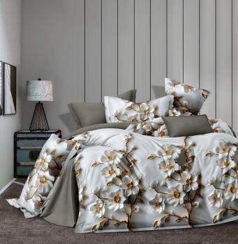Постельное белье из поплина "Наслаждение" 3Д 1,5 (диз.: 8063) КНПN