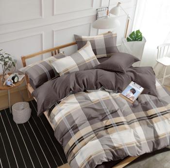 Постельное белье из поплина "Наслаждение" 3Д 2,0 (диз.: 1444) КНПДсев