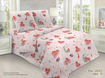 Постельное белье из поплина &quot;Сказочная страна&quot; 110*140 (диз.: 2515-1) КП