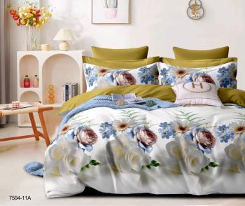 Постельное белье из микросатина "Микросатин" 2,0 сп. (диз.: 7594-11А) КМС-17