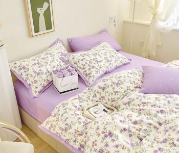 Постельное белье из поплина &quot;Наслаждение&quot; 3Д Евро 220*240 (диз.: 6550) КНПЕД