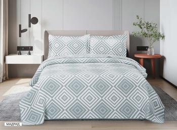 Набор Валенсия ( покрывало + нав 50/70 (2 шт)) 200*220 (диз.: Мадрид) 