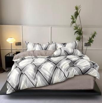 Постельное белье из сатина &quot;Стелла&quot; (пакет ПВХ) 1,5 сп. (диз.: 2645) КСВС