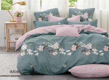 Постельное белье из поплина "Наслаждение" 3Д 1,5 (диз.: IM0892) КНПN