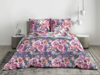 Постельное белье из бязи 125 г/м2 &quot;Наслаждение&quot; Евро (диз.: 71090-1) КНБЕ