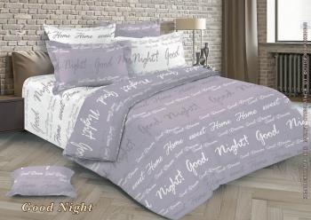 Постельное белье из перкали "Ренессанс" Семейный (диз.: Good Night) КРПс