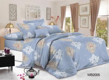 Постельное белье из поплина "Конфесса" 1,5 сп. (диз.: WB2005) 