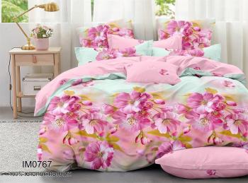 Постельное белье из поплина "Наслаждение" 3Д 2,0 (диз.: IM0767) КНПДсев