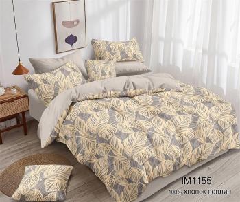 Постельное белье из поплина &quot;Наслаждение&quot; 3Д 2,0 с Евро (диз.: IM1155) КНПЕД