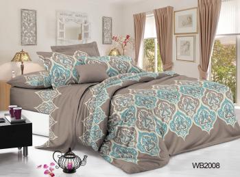Постельное белье из поплина "Конфесса" 2,0 сп. (диз.: WB2008) 