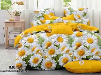 Постельное белье из поплина "Наслаждение" 3Д 2,0 (диз.: IM0734) КНПДсев