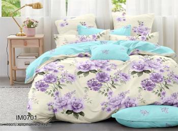 Постельное белье из поплина "Наслаждение" 3Д 2,0 (диз.: IM0701) КНПДсев