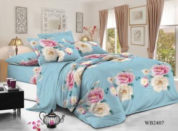 Постельное белье из поплина &quot;Конфесса&quot; 1,5 сп. (диз.: WB2407) 