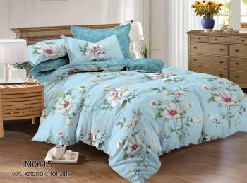 Постельное белье из поплина "Наслаждение" 3Д 1,5 (диз.: IM0615) КНПN